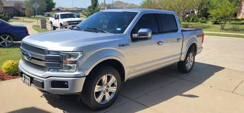 2019 Ford F150 Platinum 4x4 mileage 28k Clean Title Clean Carfax for sale in Fort Worth, TX