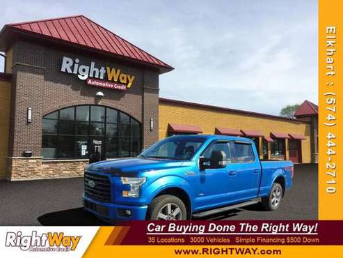 2016 Ford F-150 XLT - cars & trucks - by dealer - vehicle automotive... for sale in Elkhart, IN