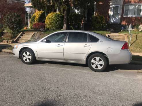 2007 CHEVY IMPALA LT - cars & trucks - by owner - vehicle automotive... for sale in Baltimore, MD