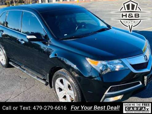 2011 Acura MDX SH AWD 4dr SUV suv Black - cars & trucks - by dealer... for sale in Fayetteville, AR