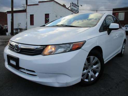 2012 Honda Civic LX Gas Saver/Cold AC & Clean Title - cars & for sale in Roanoke, VA
