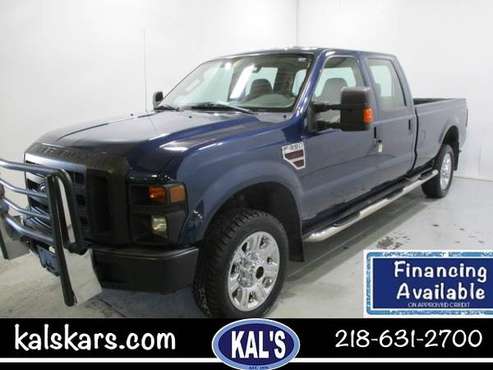 2008 Ford F350 XL 4x4 crew cab diesel truck for sale in Wadena, ND