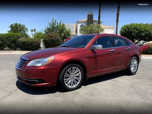 2012 Chrysler 200 Limited Sedan is priced to SELL NOW! - cars & for sale in Palm Desert , CA