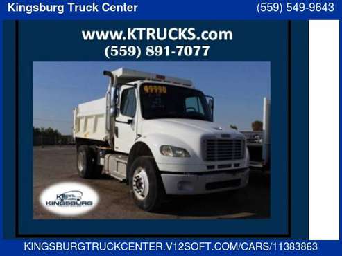 2006 Freightliner M2 Business Class 106 Dump Truck - cars & trucks -... for sale in Kingsburg, CA