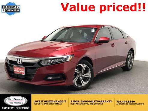 2018 Honda Accord EX-L - - by dealer - vehicle for sale in Colorado Springs, CO
