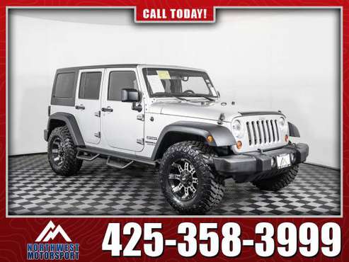 Lifted 2012 Jeep Wrangler Unlimited Sport 4x4 - - by for sale in Lynnwood, WA