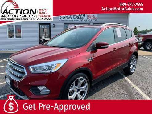 2017 FORD ESCAPE TITANIUM - cars & trucks - by dealer - vehicle... for sale in Gaylord, MI