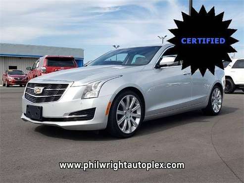 2015 Cadillac ATS sedan 2.0L Turbo Luxury - Silver for sale in Russellville, AR