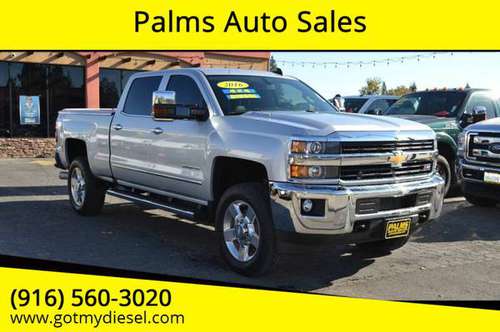 2016 Chevrolet Silverao 2500 LTZ Z71 4x4 Duramax Lifted Diesel -... for sale in Citrus Heights, CA