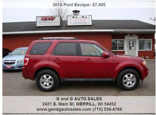 2010 Ford Escape Limited 4dr SUV 145335 Miles - - by for sale in Merrill, WI