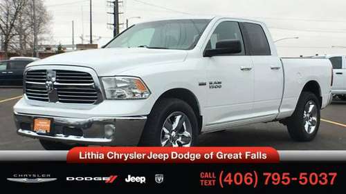 2016 Ram 1500 4WD Quad Cab 140.5 Big Horn - cars & trucks - by... for sale in Great Falls, MT