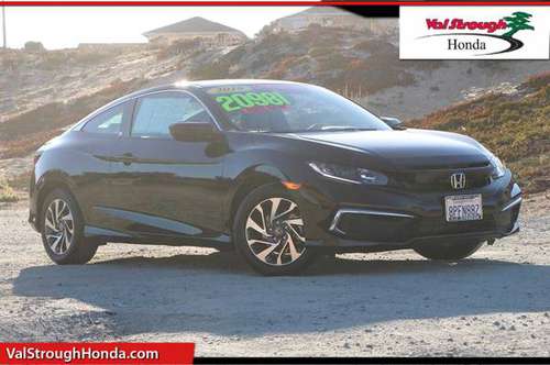 2019 Honda Civic Coupe Crystal Black PRICED TO SELL! - cars & trucks... for sale in Monterey, CA