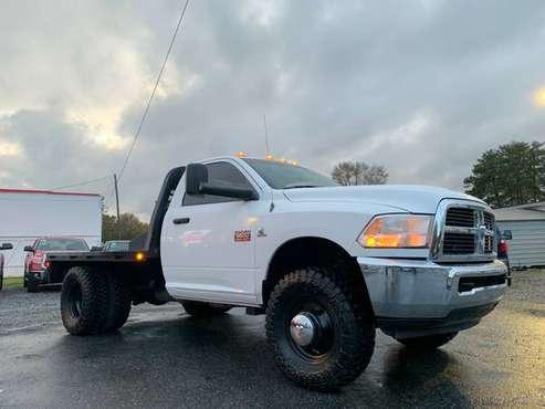 *One Owner 2012 Dodge Ram 3500 4x4 Single Cab Dually Flatbed Toyo... for sale in Stokesdale, GA