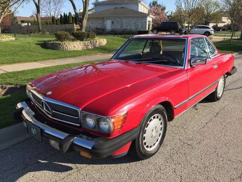 1987 Mercedes Benz 560 SL Convertible - cars & trucks - by dealer -... for sale in Mount Prospect, IL