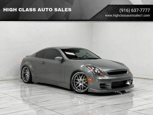 2004 Infiniti G35 Base RWD 2dr Coupe - cars & trucks - by dealer -... for sale in Rancho Cordova, CA