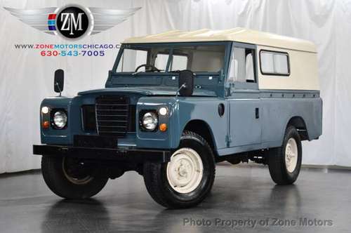1973 *LAND ROVER* *SERIES III* BLUE - cars & trucks - by dealer -... for sale in Addison, IL