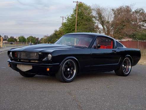 1965 Fastback Mustang restomod supercharged Cobra R, AC, Wilwood, 6 for sale in Rio Linda, OR