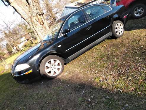 Black 03 VW Passat 5speed 6cyl - cars & trucks - by dealer - vehicle... for sale in Newburgh, NY