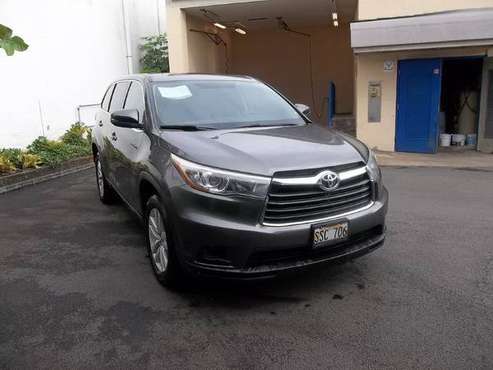 Very Clean/2015 Toyota Highlander LE/One Owner/On Sale For for sale in Kailua, HI