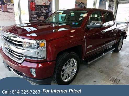 2017 Chevy Chevrolet Silverado 1500 High Country pickup Siren Red -... for sale in State College, PA