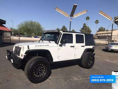 2010 Jeep Wrangler Unlimited Rubicon Sport Utility 4D - Call/Text for sale in Glendale, AZ