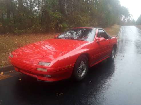 1989 MAZDA RX7 CONVERTIBLE RED - cars & trucks - by owner - vehicle... for sale in Buford, GA