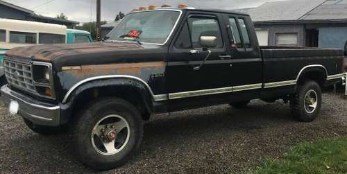 1986 Ford F250 4 X 4 for sale in Summerville, OR