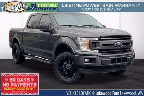 2018 Ford F-150 4x4 4WD F150 Truck XLT Crew Cab - cars & trucks - by... for sale in Lakewood, WA