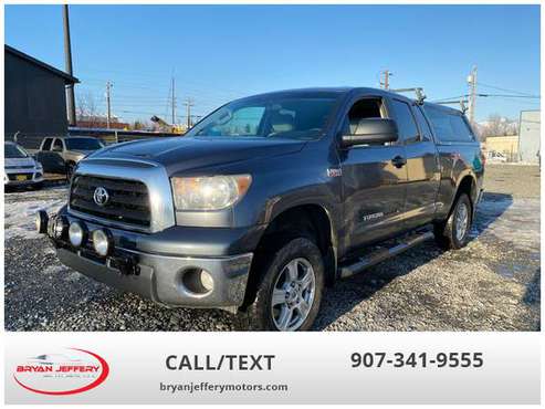 2008 Toyota Tundra Double Cab SR5 Pickup 4D 6 1/2 ft 4WD - cars & for sale in Anchorage, AK