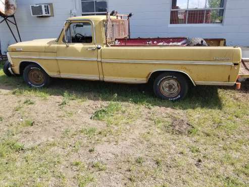 1971 F100 - cars & trucks - by owner - vehicle automotive sale for sale in NORWICH, KS