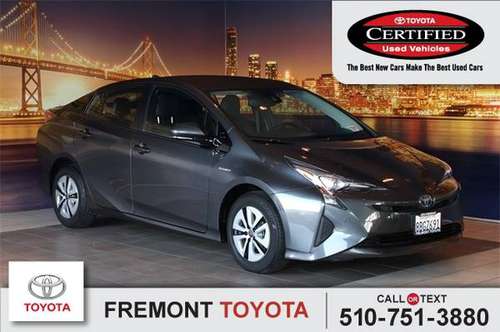 *2017* *Toyota* *Prius* *Four* - cars & trucks - by dealer - vehicle... for sale in Fremont, CA