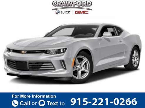 2018 Chevy Chevrolet Camaro 1LS coupe Silver Ice Metallic - cars &... for sale in El Paso, TX