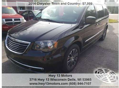 2014 Chrysler Town and Country S 4dr Mini Van 159226 Miles - cars &... for sale in Wisconsin dells, WI