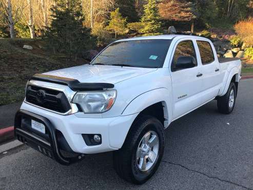2013 Toyota Tacoma Double Cab SR5 Long Bed 4WD - Clean title, Auto for sale in Kirkland, WA