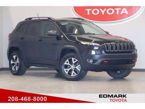 2015 Jeep Cherokee Trailhawk hatchback Brilliant Black Crystal for sale in Nampa, ID