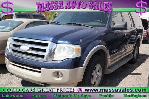 2007 Ford Expedition Eddie Bauer - cars & trucks - by dealer -... for sale in Pueblo, CO
