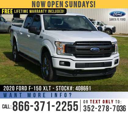 *** 2020 FORD F150 XLT 4WD *** SAVE Over $8,000 off MSRP! - cars &... for sale in Alachua, FL