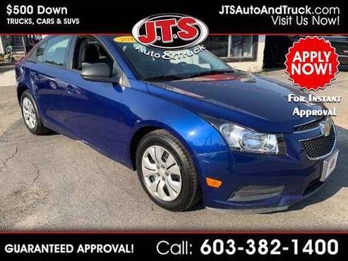 2013 Chevrolet Cruze LS Auto - cars & trucks - by dealer - vehicle... for sale in Plaistow, ME