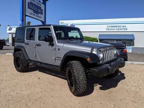 2018 Jeep Wrangler JK Unlimited Sport 4WD 4D Sport Utility - cars & for sale in Tucson, AZ