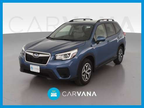 2020 Subaru Forester Premium Sport Utility 4D hatchback Blue for sale in Ronkonkoma, NY