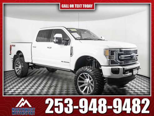 Lifted 2020 Ford F-350 Limited 4x4 - - by dealer for sale in PUYALLUP, WA