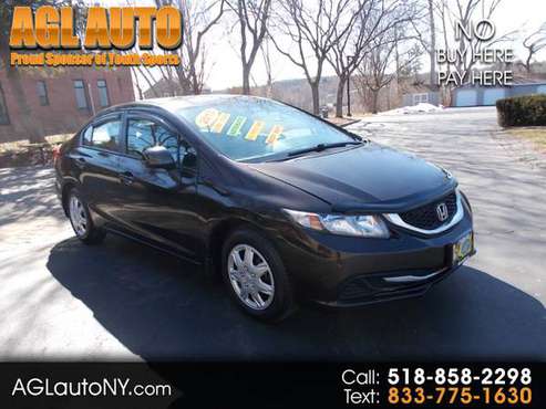 2013 Honda Civic Sdn 4dr Auto LX - - by dealer for sale in Cohoes, NY