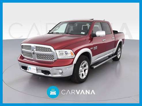 2015 Ram 1500 Crew Cab Laramie Pickup 4D 5 1/2 ft pickup Red for sale in Fort Myers, FL