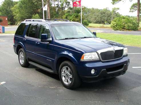 2004 Lincoln Aviator-137582 Miles-Michelins- 3rd Row Seat-No Accidents for sale in Wilmington, NC