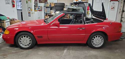 1992 Mercedes 500SL 109k miles. 2 Tops.Trade? $5950. Runs great. -... for sale in Pittsford, NY