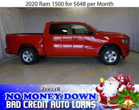 $648/mo 2020 Ram 1500 Bad Credit & No Money Down OK - cars & trucks... for sale in Aurora, IL