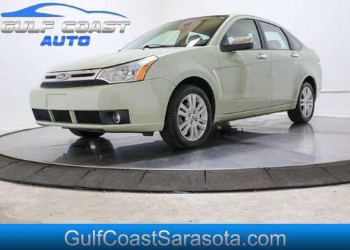 2011 Ford FOCUS SEL LEATHER COLD AC FIRST TIME BUYER PROFRAM - cars for sale in Sarasota, FL