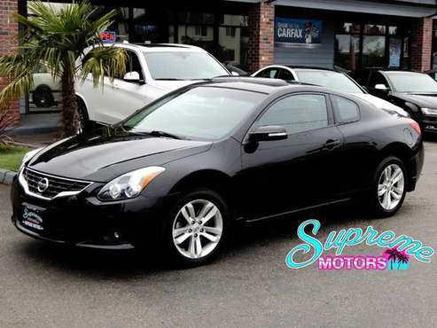 CLEAN CARFAX 2012 Nissan Altima S COUPE + Red Leather + Sunroof +... for sale in Auburn, WA