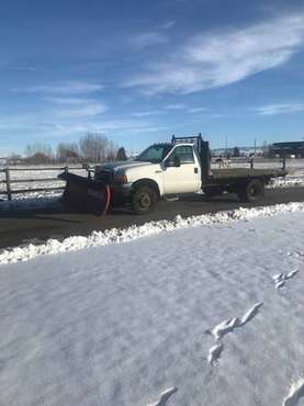 2000 F 450 with snowplow - cars & trucks - by owner - vehicle... for sale in east idaho, ID