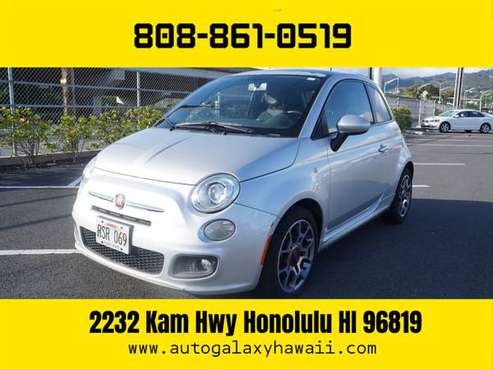 2012 FIAT 500 - BLUETOOTH MOON ROOF COLD A/C Guar for sale in Fort Shafter, HI
